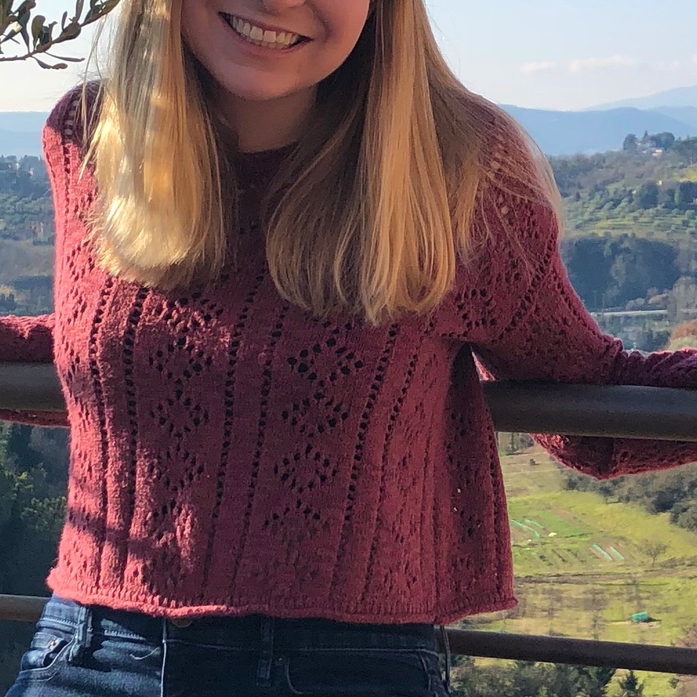Cropped sweater